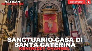 4K HD FULL TOUR OF SANCTUARIO-CASA DI SANTA CATERINA DA SIENA. #CatholicSaints #ChristianFaith 4K HD FULL TOUR OF SANCTUARIO-CASA DI SANTA CATERINA DA SIENA. #CatholicSaints #ChristianFaith