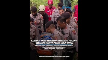 Korban Pengunjung Lereng Merapi yang Tergelincir Masuk Jurang, Selamat Hanya Alami Luka-Luka
