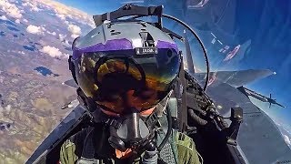 Wonderful Cockpit View . F 15 Strike Eagle Is Insane! Jet Fighter POV