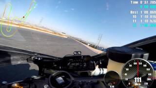 20161221 筑波サーキット オンボード 1分8秒87