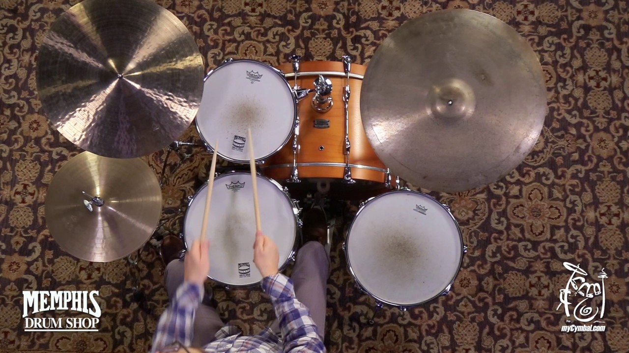 Vintage UFIP 13.75" Medium Heavy Hi Hat Cymbals -  1140/1143g (UUFIP1375)