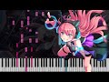 【バンドリ】R·I·O·T /RAISE A SUILEN (full ver)ピアノ アレンジ 楽譜