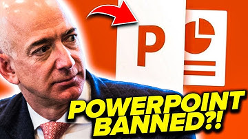 Why Did Jeff Bezos BAN PowerPoint From His Meetings?!