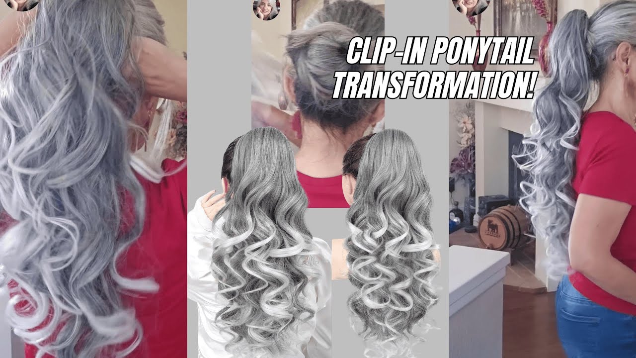 REECHO 24” Claw Clip Ponytail – Instant Volume & Style