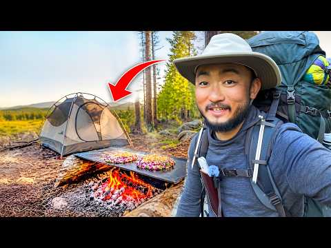 Backpacking and Cooking on My Property