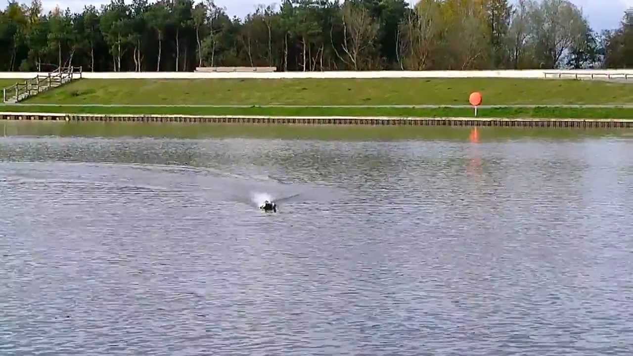 RC Boat King of Shaves HD (with duck herding!)