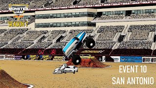 BeamNG Monster Jam Series | Season 7 | Event 10 | San Antonio