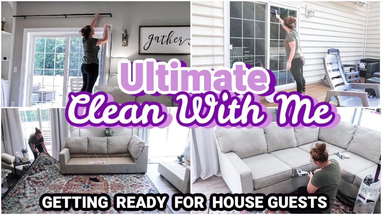 ULTIMATE CLEAN WITH ME | LIVING ROOM DEEP CLEANING TRANSFORMATION | EXTREME CLEANING MOTIVATION 2021