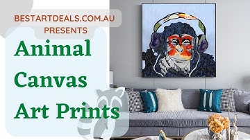 Animal Canvas Art Prints | Animal Wall Art | Animal Painting