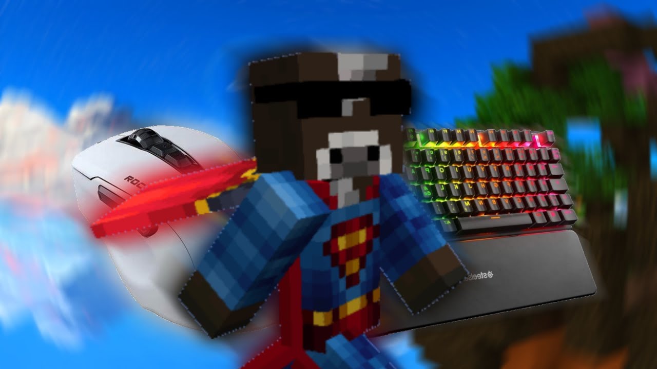 Keyboard + Mouse Sounds ASMR | Hypixel Skywars