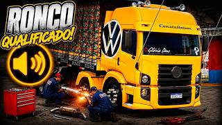 Instalei Ronco Modificado no VW Constellation Global Truck online!