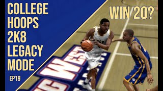 College Hoops 2K8 Legacy Mode  - Win 20 UC Riverside