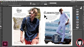 how to align and distribute objects in Adobe InDesign CC 2018