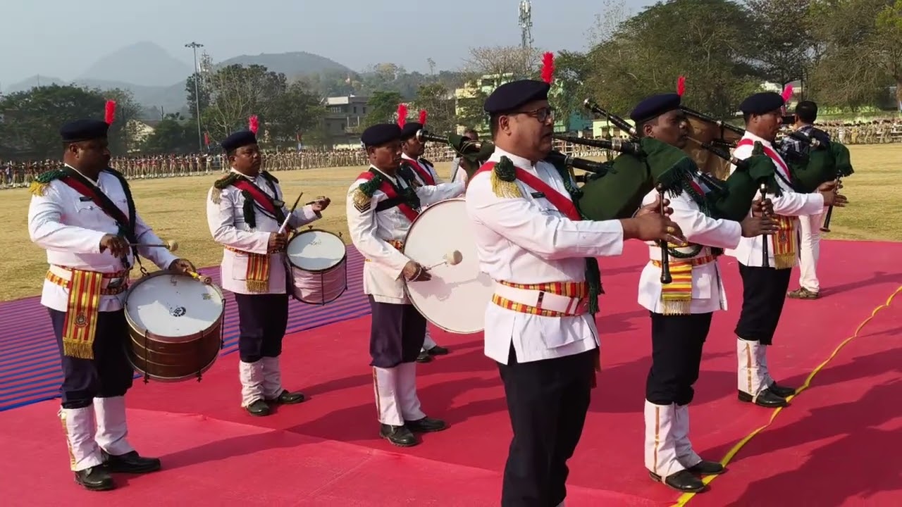 Republic Day 2026 Parade Gcd High School Ground, Rayagada 