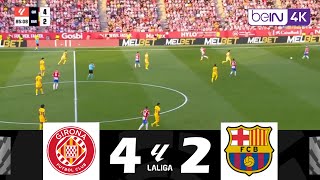 Girona FC vs. FC Barcelona [4-2] | LaLiga 2023\/24 | Match Highlights!