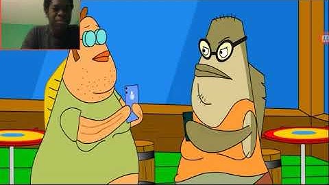 Spongebob Zombies Attack pt 1 REACTION