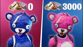 0 MATERIAL WINNER vs 3000 MATERIAL WINNER in Fortnite