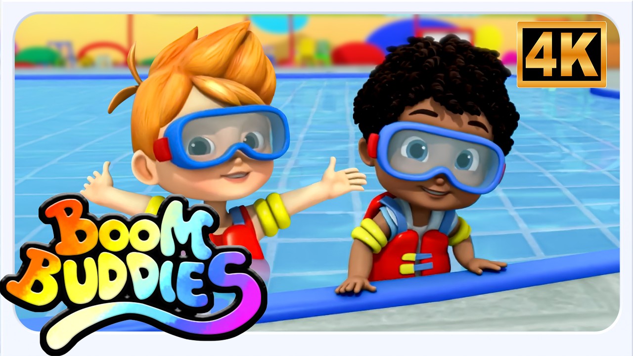 Canción de natación sumérgete y canta a lo largo de Compilación niños rimas