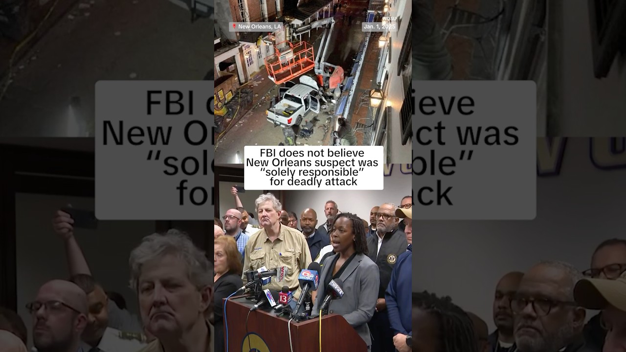 FBI does not believe New Orleans suspect was ‘solely responsible’ for deadly attack