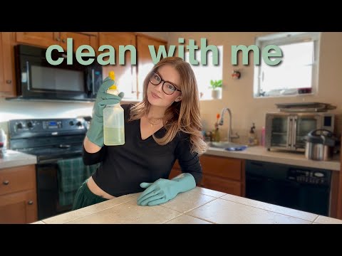 lofi ASMR clean with me 🧽🫧 25+ minute productive body doubling (patreon/members exclusive)