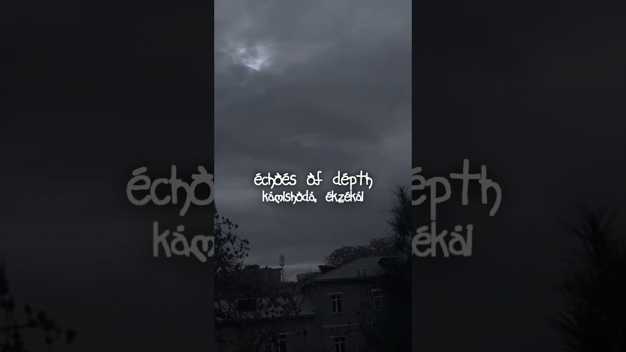 kamishoda, ekzekai - echoes of depth (трек вышел) 