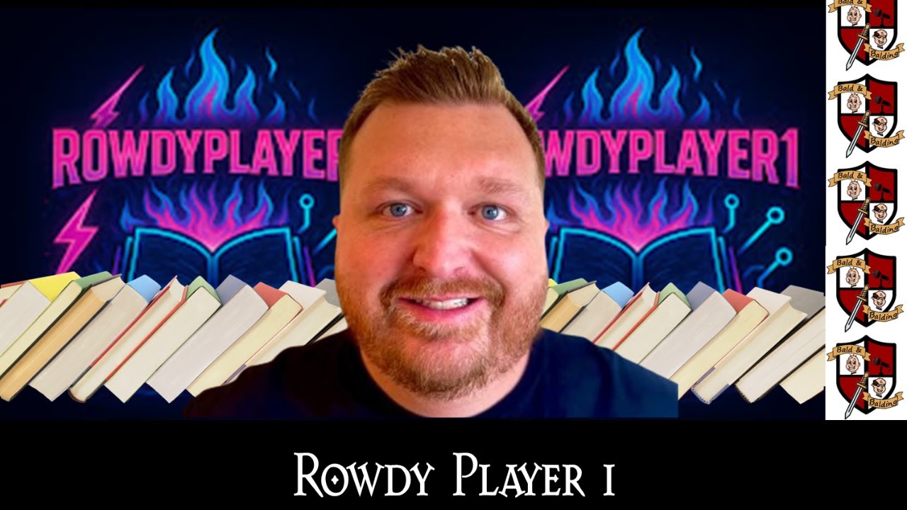 A Book Review and a Beverage with Rowdy Player One - YouTube