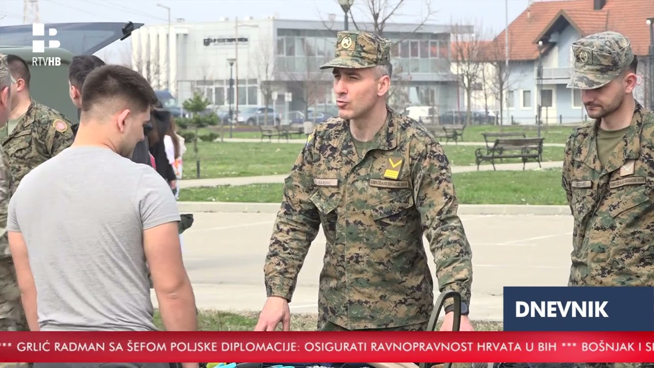 RTV HB | Oraškim srednjoškolcima predstavljen vojni poziv