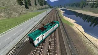 Multitrack DRIFTING TRAIN - FS E464 - TRAIN SIMULATOR *DEJA VU MEME*