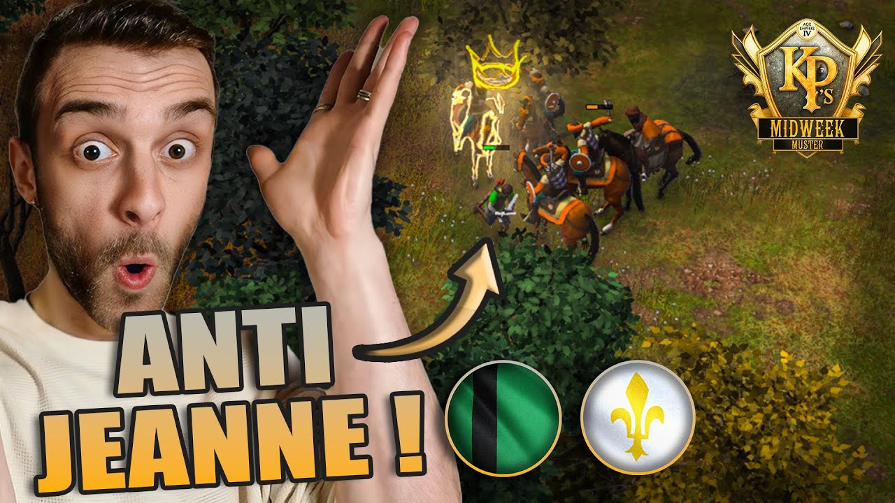 #4  Il perd Jeanne d’Arc ? Lucifron vs Bee BO5 KPMM-4 @KillerPigeon Cast AOE 4