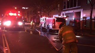 Fire in a Hookah Bar on South Main in downtown Akron