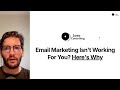 This is why email marketing is NOT working for you