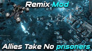 Red Alert 3 Remix Mod | Allies Take No prisoners | 2v2 Vs Brutal Ai , Multiplayer Gameplay , 2020