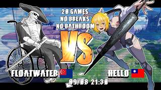 [GGST2.0] 20 matches against Lucy goosey (Hello)