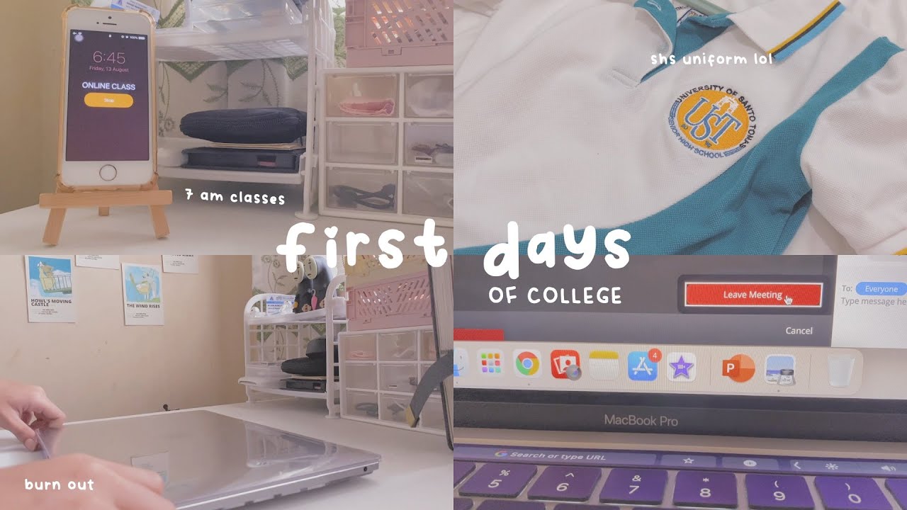 first days of online classes 💻 (ust arki ?) 🐯