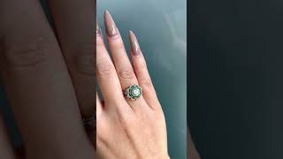 #artdeco   Style #diamond  #emerald  Flower #floral  #engagementring (1108401)