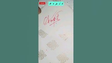 ARPIT Beautiful Girl Name Signature Style 📌| With Beautiful Autograph #shortsvideo #youtubeshorts