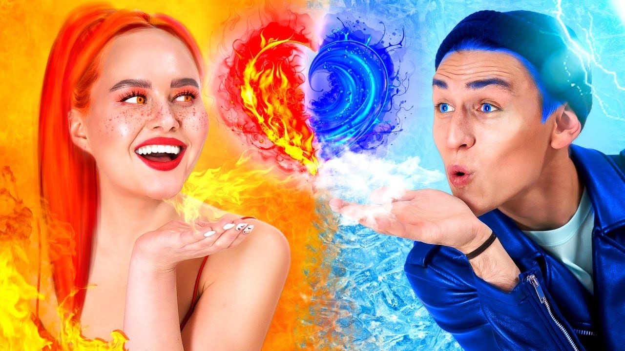 SUPER GIRL vs SUPER BOY! - Magic Powers at School | Funny Collection by FUN2U