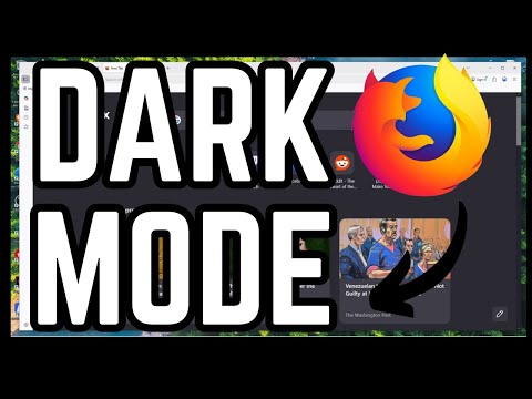كيفية تفعيل الوضع الداكن في متصفح موزيلا فايرفوكس شرح 2026 