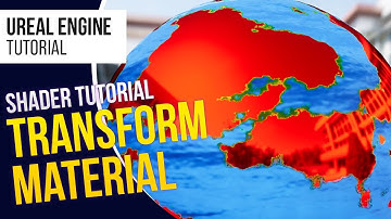 UE5 l How to Create Transform Material with Noise Node l 5-Minute Tutorial l Unreal Engine 5