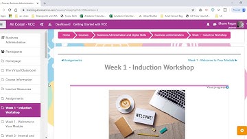 Moodle Guide 2 Course Overview