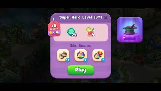 Gardenscapes SUPER HARD LEVEL 3873 NO BOOSTERS