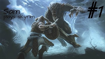 Skyrim Gameplay #1 : Character Creation!!