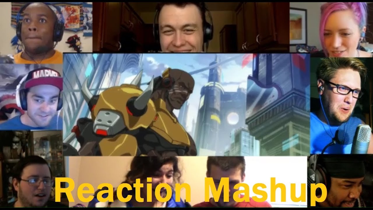 DOOMFIST Origin Story Reveal Trailer Overwatch  REACTION MASHUP
