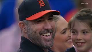 Justin Verlander Pregame Retirement Ceremony & Speech
