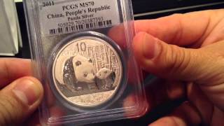 2011 PCGS MS70 Silver Panda (Response to Fiat2Silver)