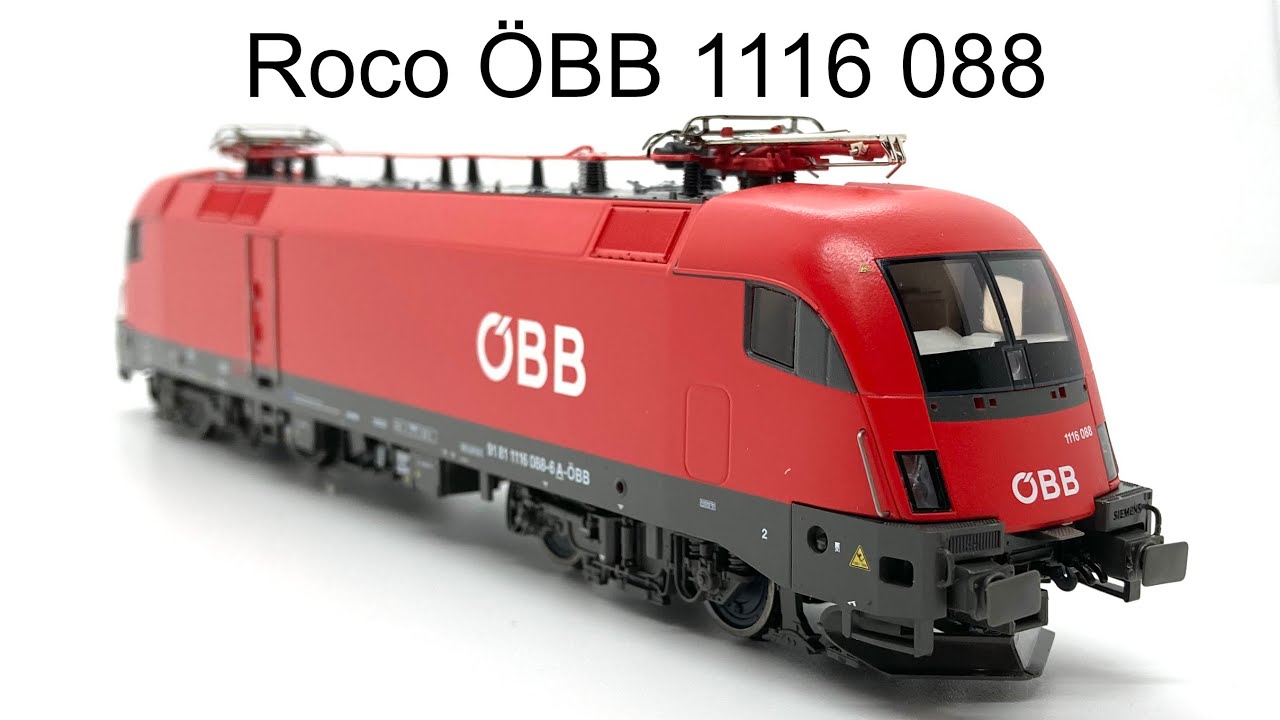 Modellbemutató: Roco ÖBB 1116 088 (gyári hangos mozdony)