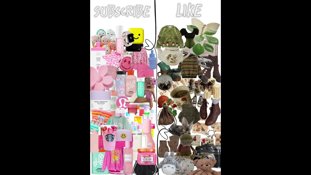 Pick a side! (Swampcore vs preppy) 