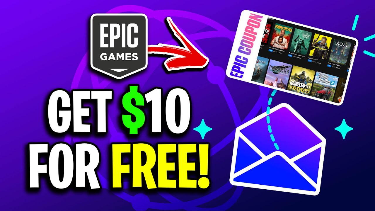 How To Get A FREE 10 Epic Games Coupon How To Claim YouTube