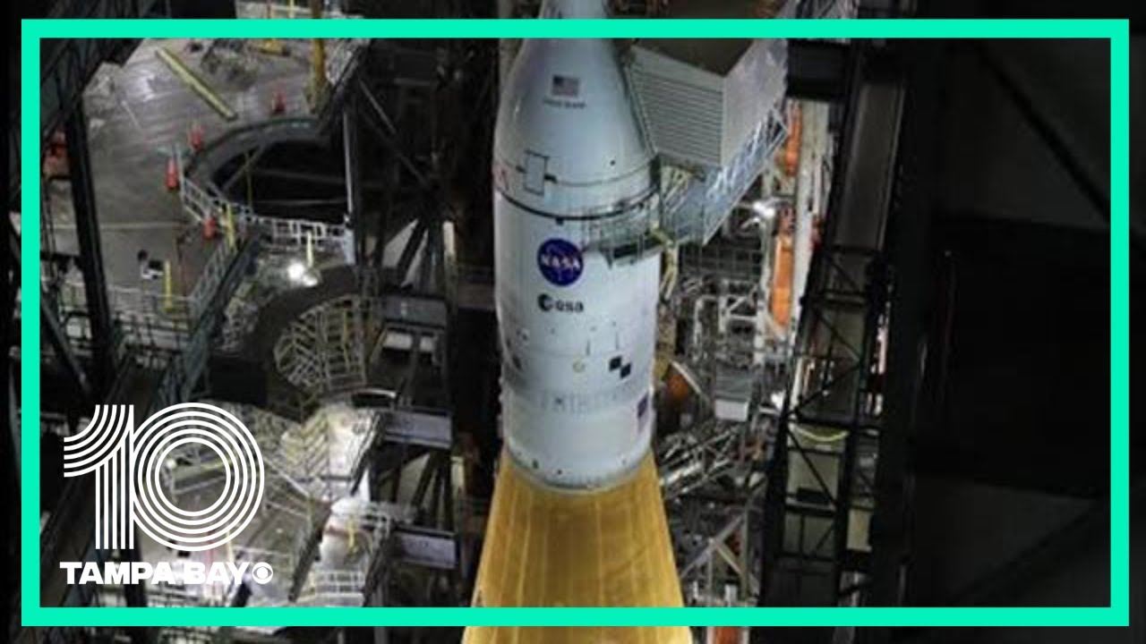 NASA Rolls Artemis I Mission mega Moon Rocket Out To Launchpad YouTube