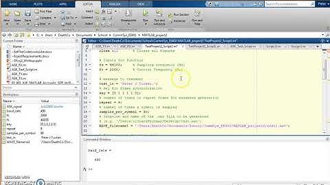 EE401 Project2: ASK (Amplitude Shift Keying) Software Defined Acoustic Modem with MATLAB